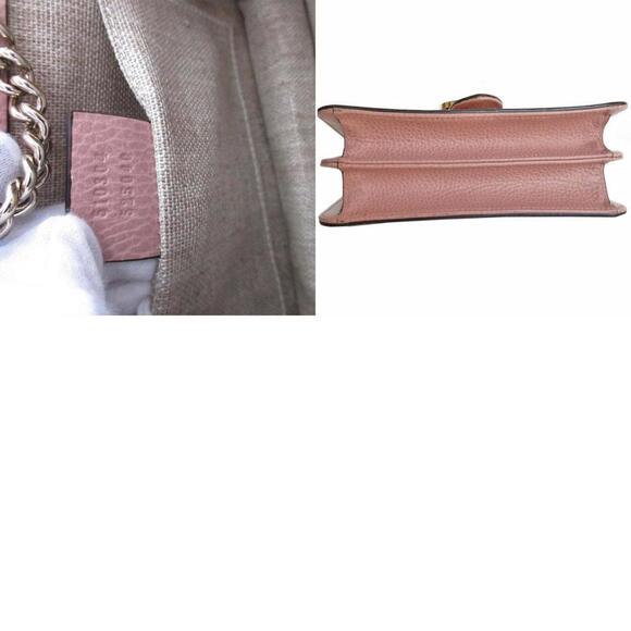 GUCCI Beige Leather Shoulder Bag - Picture 5 of 5
